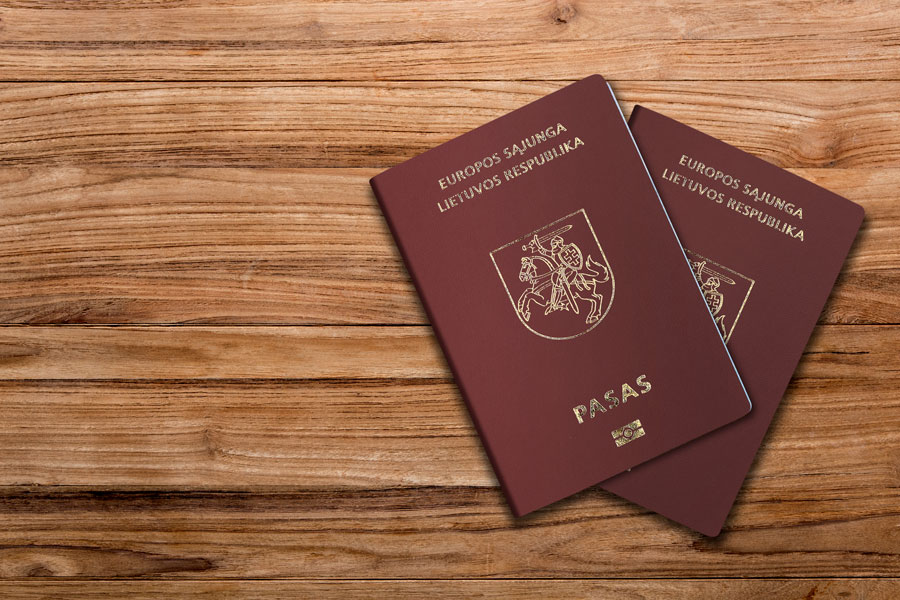 Литовский паспорт